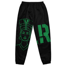 Load image into Gallery viewer, ALR Black /Green Unisex track pants