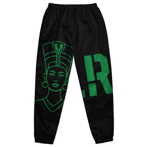 ALR Black /Green Unisex track pants