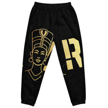 Load image into Gallery viewer, ALR black gold Unisex track pants