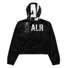 Load image into Gallery viewer, ALR Women’s cropped windbreaker (Black)