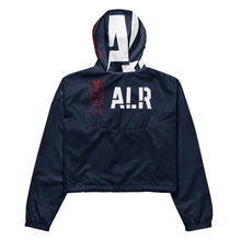 Load image into Gallery viewer, ALR Women’s cropped windbreaker Track jacket hoodie (Haiti)