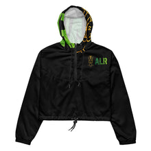 Load image into Gallery viewer, ALR Women’s cropped windbreaker hoodie (Jamaica)