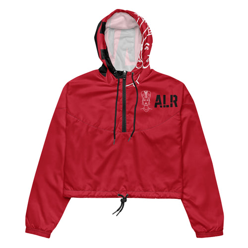 ALR Women’s cropped windbreaker Hoodie Track jacket (Trinidad)