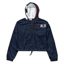 Load image into Gallery viewer, ALR Women’s cropped windbreaker Track jacket hoodie (Haiti)