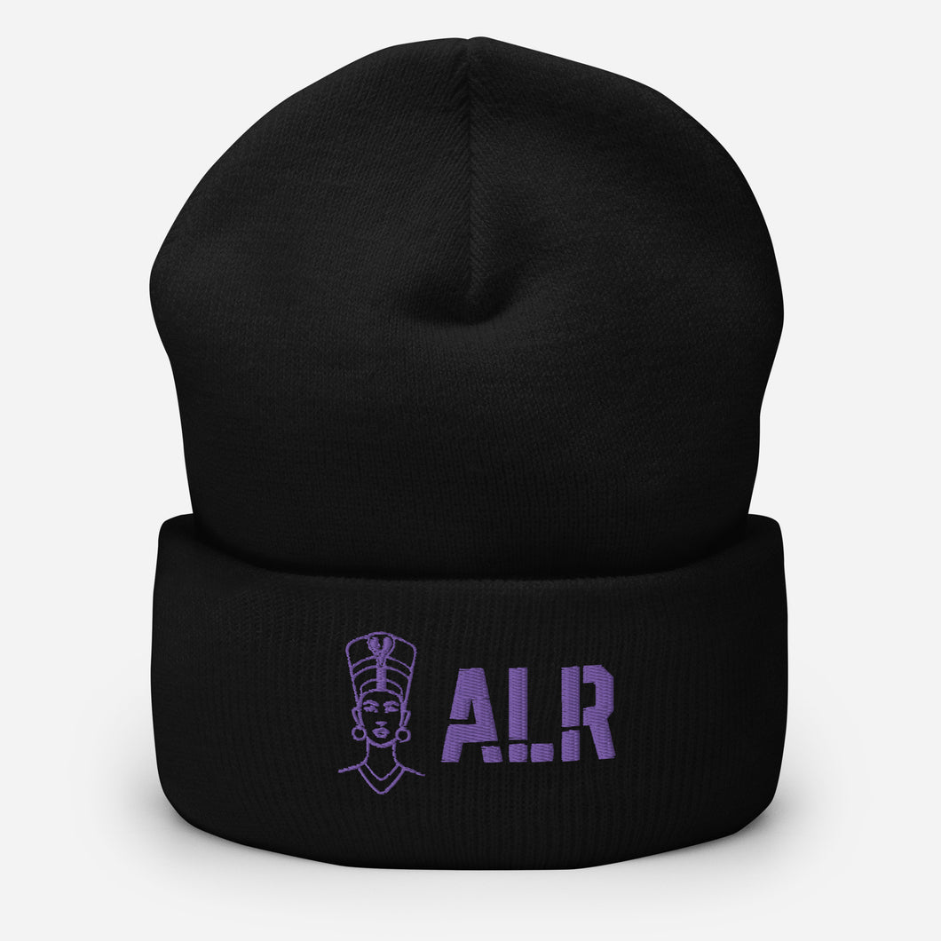 ALR PURPLE NEON Cuffed Beanie