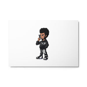 ALR BOSS MAN Metal prints