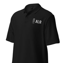 Load image into Gallery viewer, ALR Black king polo shirt