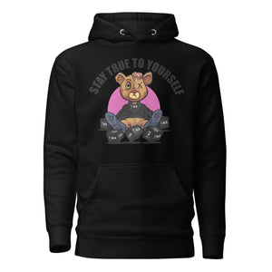 ALR Stay true Teddy bear Unisex Hoodie