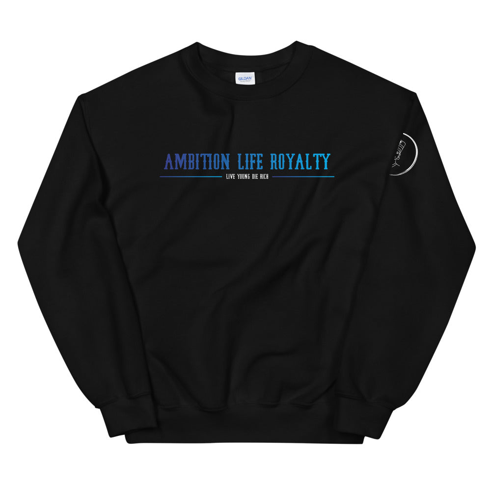 AMBITION LIFE ROYALTY BLUE LOGO Unisex Sweatshirt