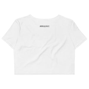 ALR BLACK/WHITE Organic Crop Top