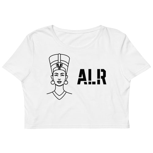 ALR BLACK/WHITE Organic Crop Top