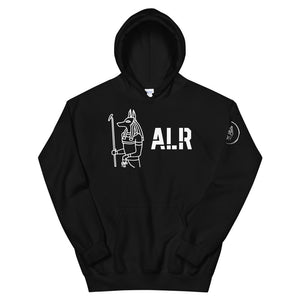 LIVE YOUNG DIE RICH ALR ANUBIS Hoodie